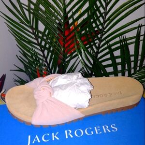 Jack RogersPhoebe Knotted Comfort Suede Slide